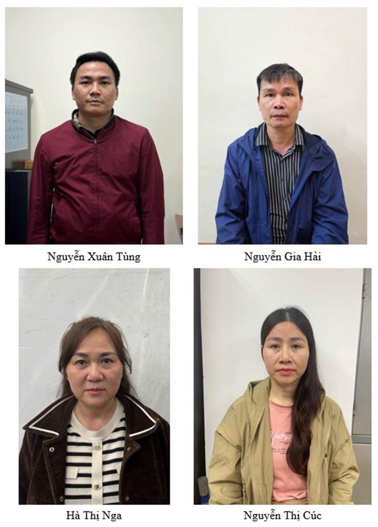 Lãnh đạo và các cổ đông của&nbsp;Công ty Cổ phần Khoáng sản Thiên An Phát bị tạm giam từ tháng 4 - Ảnh Bộ Công an