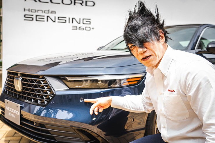 Kỹ sư trưởng của Honda gây chú ý với mái tóc cực 