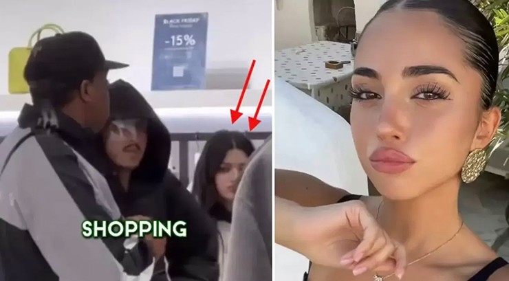 Yamal cũng từng được bắt gặp đi mua sắm cùng người mẫu TikToker Anna Gegnoso