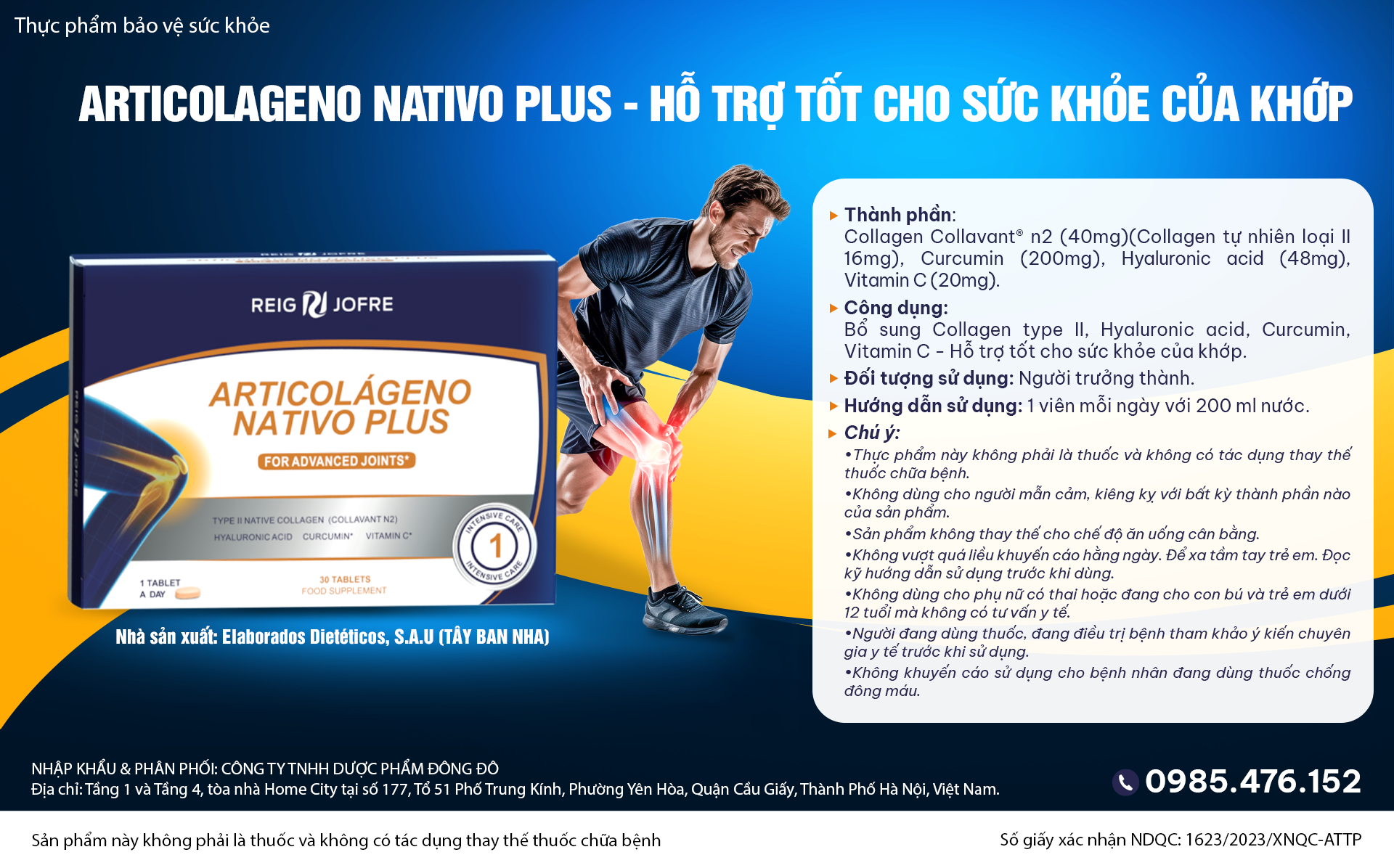 Tổn thương sụn khớp ở người chơi thể thao quá tải: Glucosamine hay Collagen type 2 không biến tính (Collavant n2) phù hợp hơn? - 5