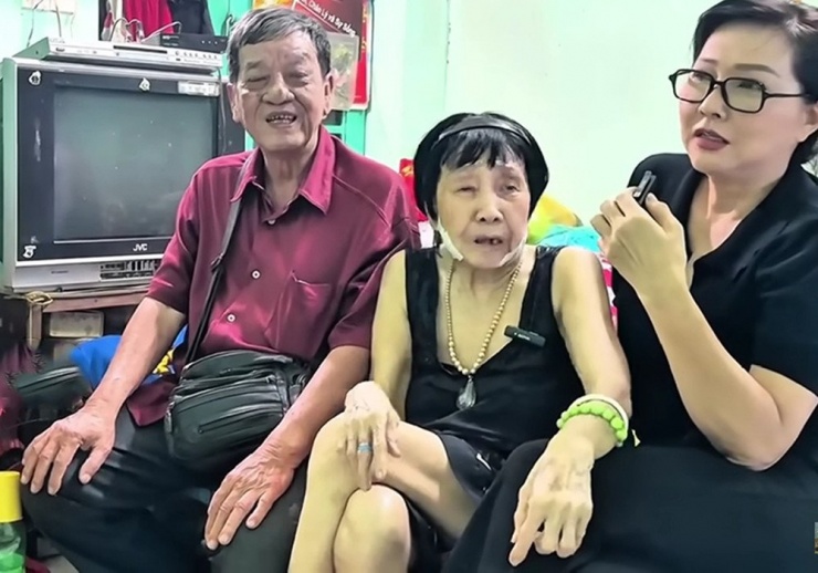 Vợ chồng nghệ sĩ Kim Lệ Thủy sống túng quẫn, bệnh tật nhưng vẫn lạc quan.&nbsp;