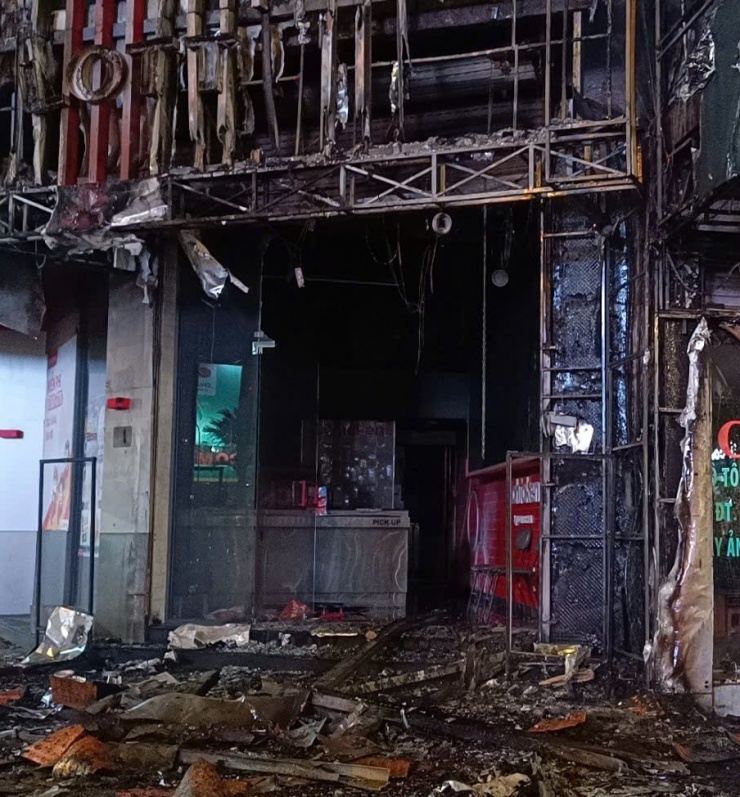 Hiện trường vụ cháy