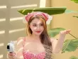 “Cá sấu chúa” Quỳnh Nga diện đồ tắm khoe vóc dáng gợi cảm