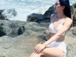 Hotgirl bóng chuyền quê Quảng Trị 'gây bão' khi diện bikini nóng bỏng