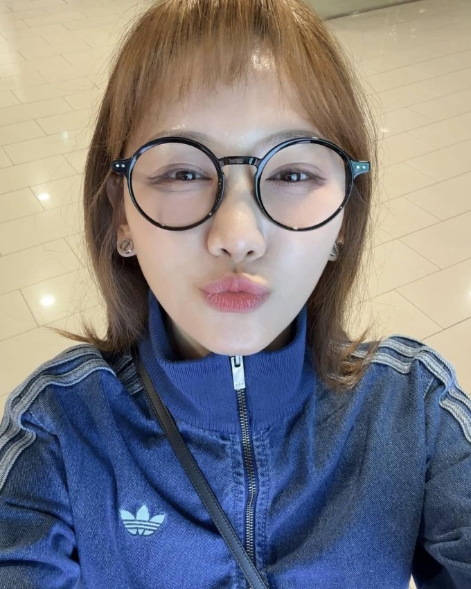 Bức ảnh Hari Won do Trấn Thành đăng kèm bài viết.