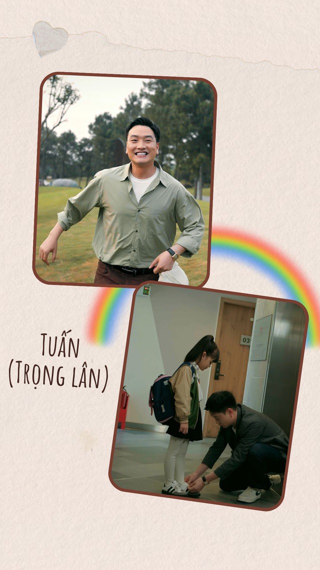 Trong "Cầu vồng ở phía chân trời", Tuấn từng khẳng định sẽ sống độc thân, không dây dưa với phụ nữ nữa, cho đến khi gặp Oanh – cô hàng xóm từng bị anh liệt vào danh sách “khó ưa" – và nhận ra lòng mình đang dần thay đổi.