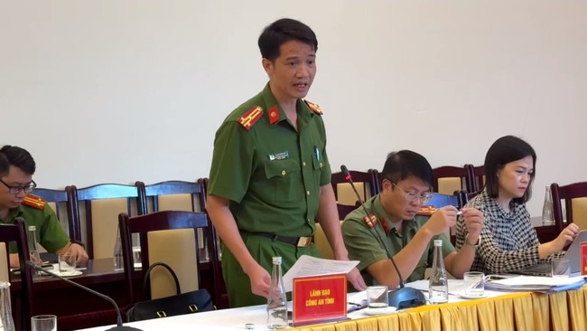 Đại diện cơ quan Cảnh sát điều tra Công an tỉnh Quảng Ninh thông tin vụ việc xảy ra tại quán bar Bistro Fou (Bãi Cháy, Quảng Ninh) khiến 2 người tử vong.