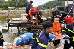 Mất tích khi tắm biển Sầm Sơn, thi thể bé trai vướng lưới ngư dân ở đảo Mê