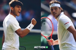Trực tiếp tennis Fritz - Alcaraz:  " Tiểu Nadal "  chiếm ưu thế (Wimbledon)
