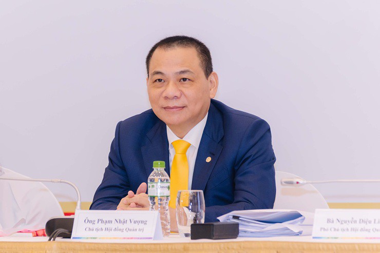 Tài sản của tỷ phú Phạm Nhật Vượng tăng mạnh cùng đà tăng của cổ phiếu đang nắm giữ - Ảnh Vingroup