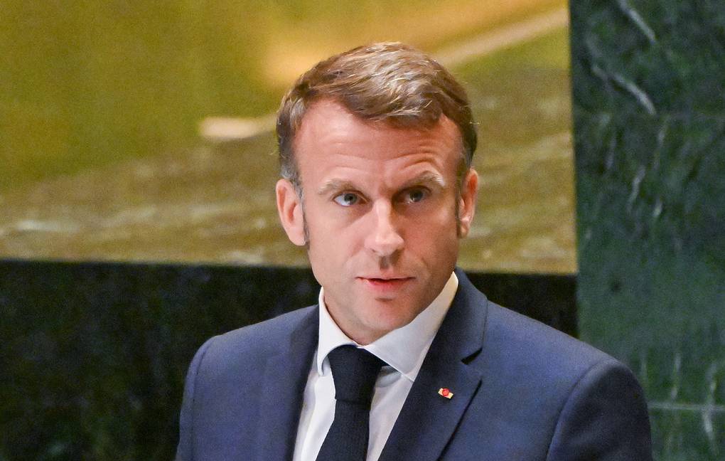 Tổng thống Pháp Emmanuel Macron. Ảnh: TASS.