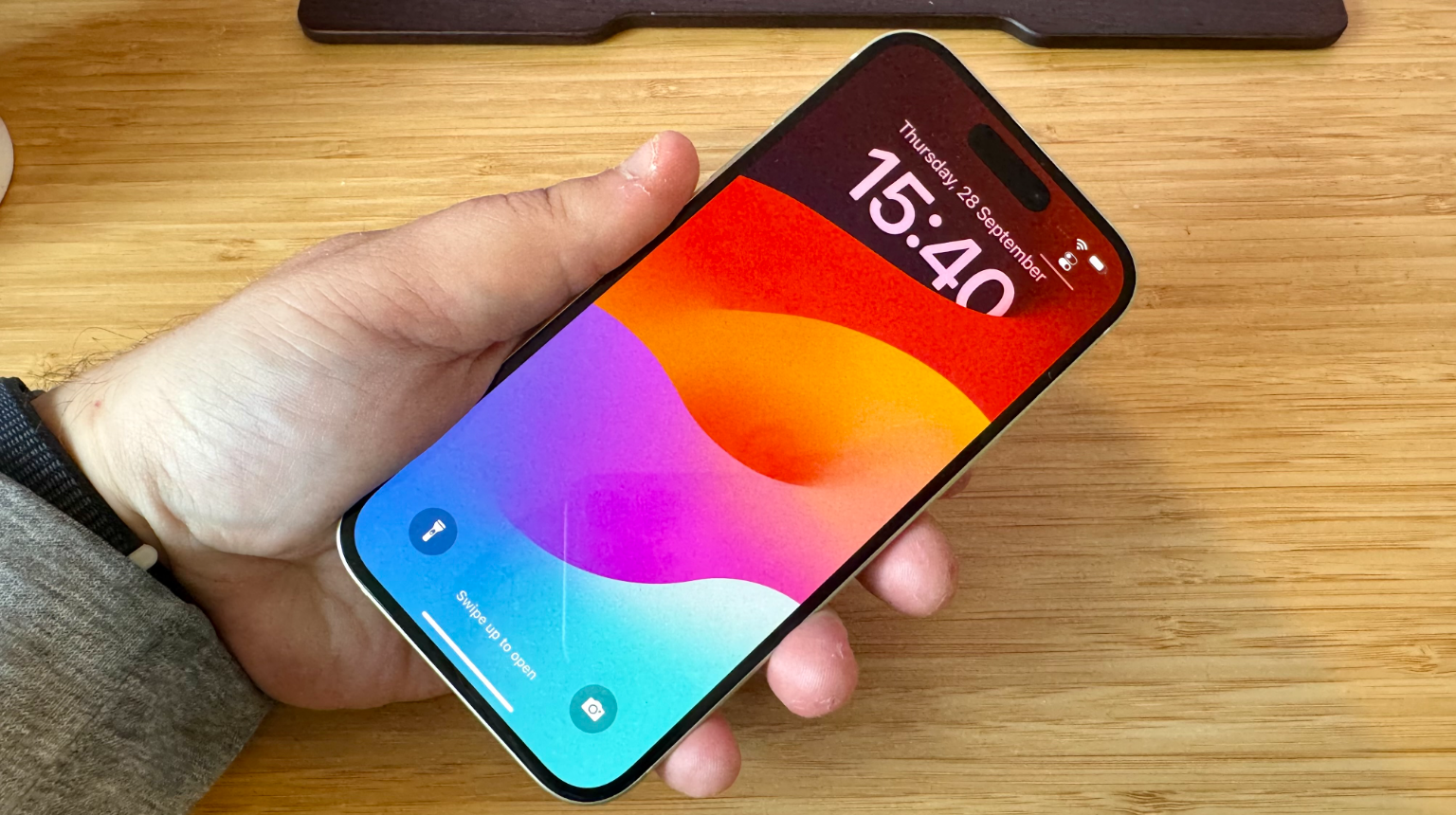 iPhone 15.