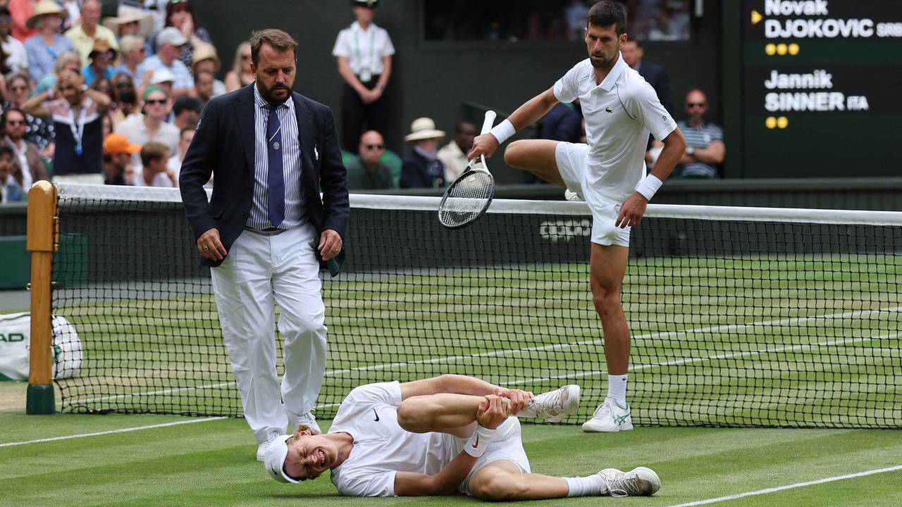 Sinner chắc chắn chưa thể quên thất bại ngược trước Djokovic ở Wimbledon 2022, dù đã dẫn trước 2 set