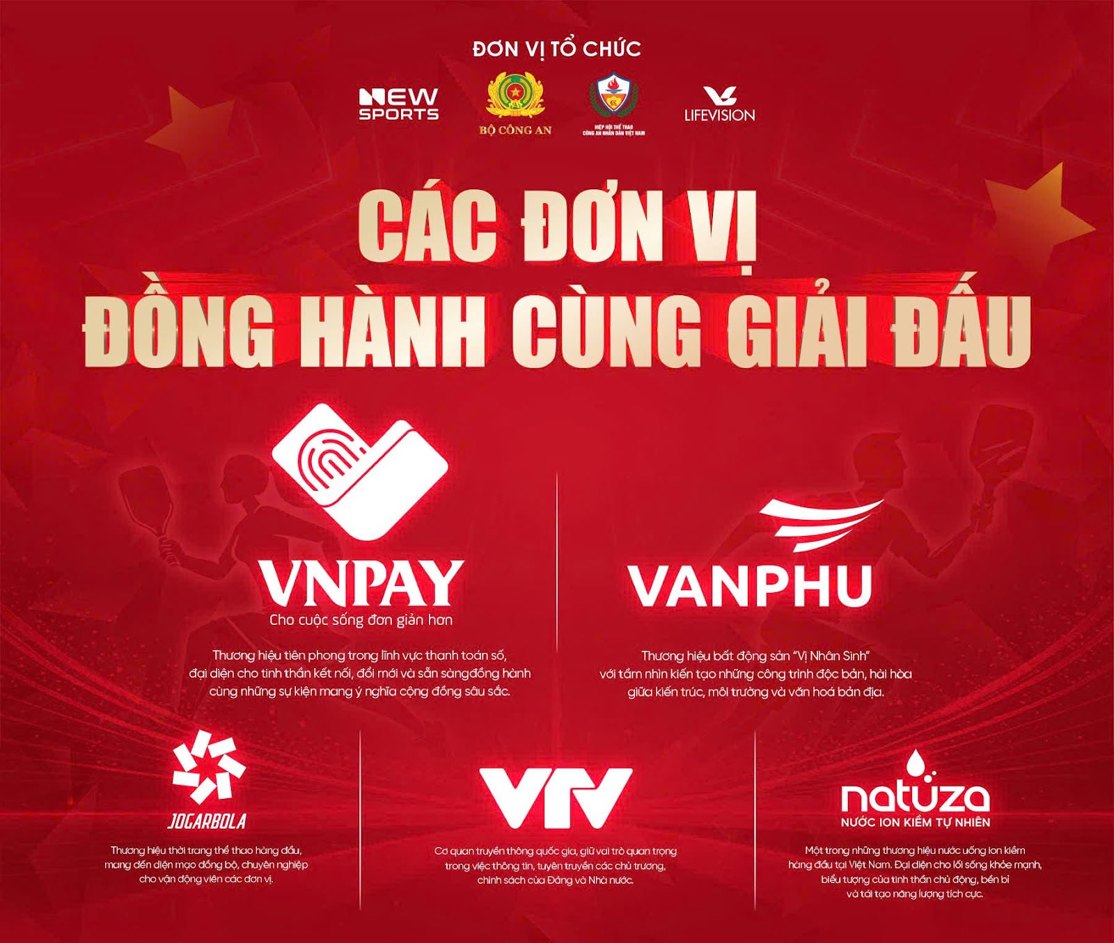 VNPAY - Nhà tài trợ Kim Cương: Đồng hành cùng thể thao ngành Công an