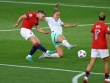 Video bóng đá Na Uy - Iceland: Mãn nhãn rượt đuổi 7 bàn (EURO nữ)