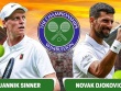 Trực tiếp tennis Sinner - Djokovic: Nole có break sớm trong set 3 (Wimbledon)