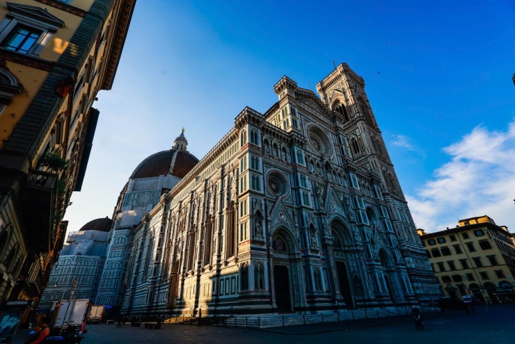 Nhà thờ chính tòa Florence cổ kính, mang đậm nét kiến trúc Gothic.