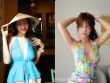Khả Ngân diện áo yếm khoét sâu khoe thềm ngực gợi cảm