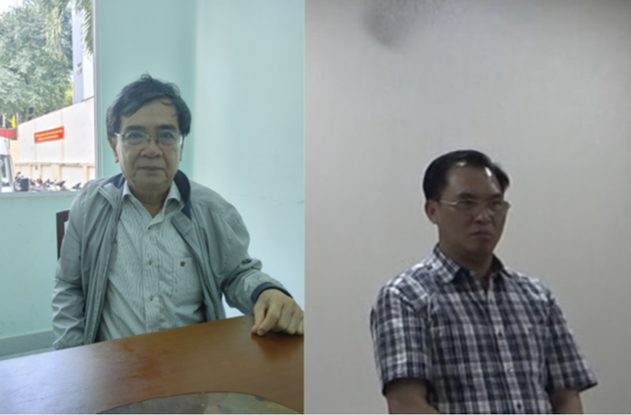 &Ocirc;ng Hu&#7923;nh Th&#7871; N&#259;ng v&agrave; &ocirc;ng &#272;inh Tr&#432;&#7901;ng Chinh (ph&#7843;i)