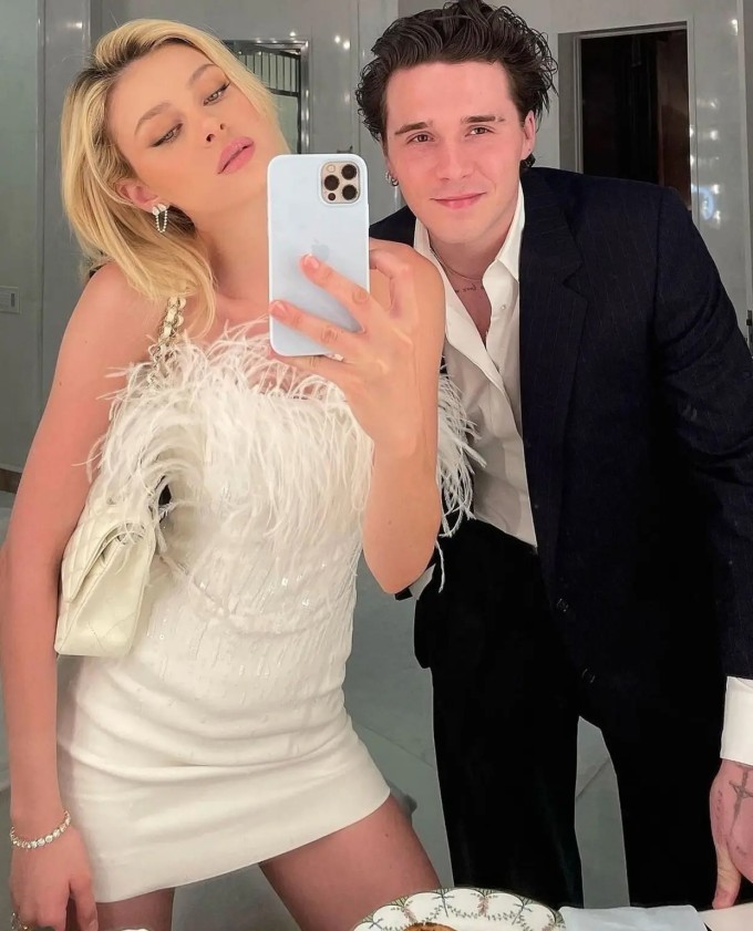 Brooklyn Beckham và Nicola Peltz. Ảnh: Instagram
