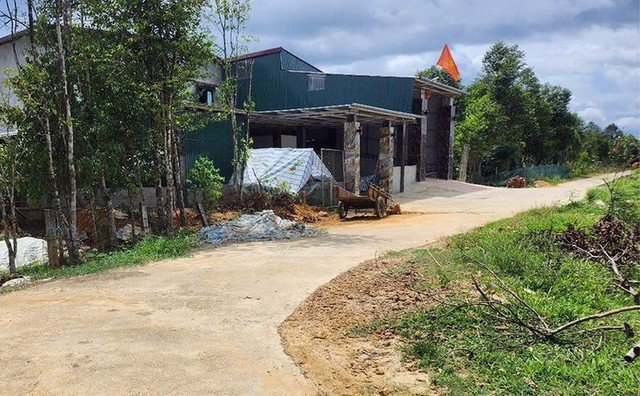 Khu vực nơi xảy ra vụ việc. Ảnh: ĐQ.