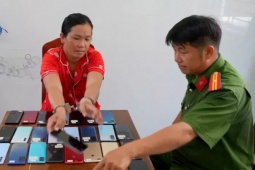 Lần theo định vị điện thoại, bắt giữ 1 phụ nữ trộm cắp chuyên nghiệp
