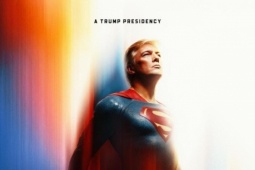 Nhà Trắng đăng ảnh ông Trump hóa thân thành 'Superman'