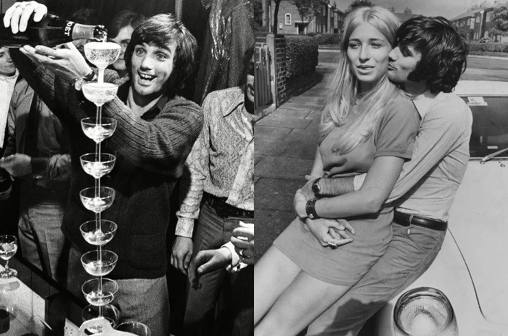 George Best còn&nbsp;là tay chơi khét tiếng