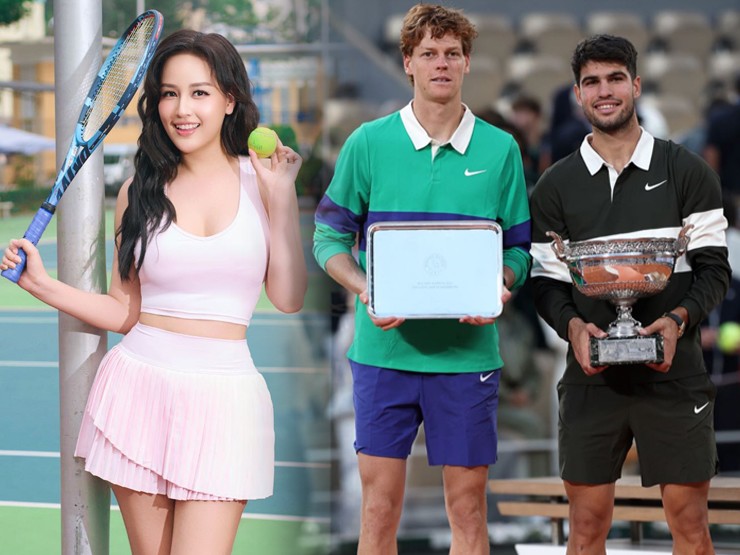 Mai Phương Thúy dường như&nbsp;muốn&nbsp;Alcaraz và&nbsp;Sinner tiếp tục tái hiện trận chung kết ở US Open năm nay