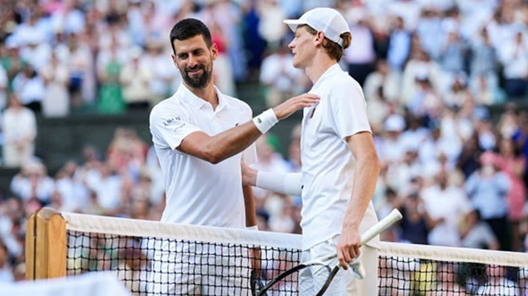Sinner chấm dứt chuỗi 6 lần liên tiếp vào chung kết Wimbledon của Djokovic, kéo dài từ năm 2018