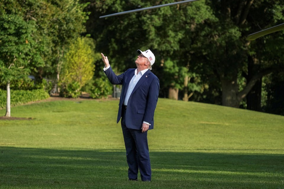 Tổng thống Mỹ Donald Trump. Ảnh: Reuters