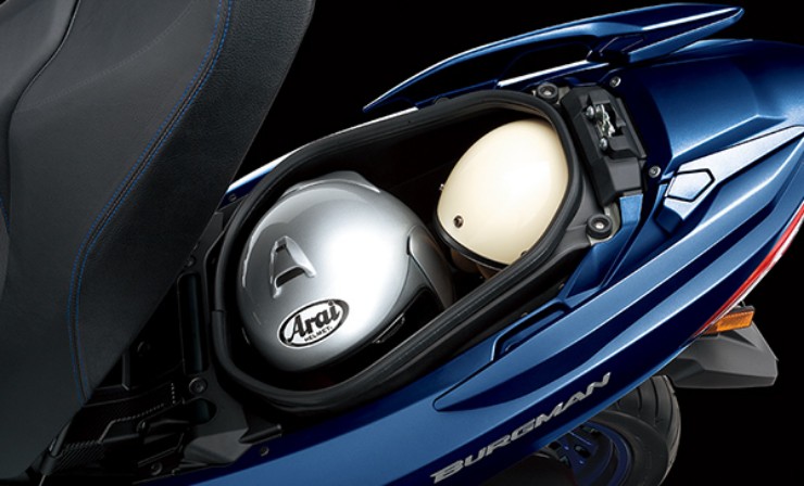 Suzuki giới thiệu xe ga 400cc, "giáp lá cà" với SH350i - 7