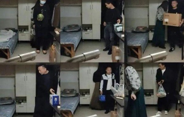 Những người đàn ông đến gặp gỡ "Hồng Tỷ" chỉ cần mang những món quà nhỏ. Ảnh: Weibo.