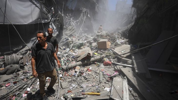 Israel tuyên bố tập kích 250 mục tiêu ở Dải Gaza trong 48 giờ qua. Ảnh: AlJazeera