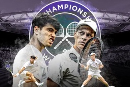 Trực tiếp tennis Sinner - Alcaraz: Thêm một trận chiến dài hơi? (Chung kết Wimbledon)