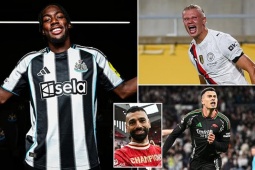  " Vua tốc độ "  Ngoại hạng Anh: Hàng công MU soán ngôi Man City nếu có Mbeumo