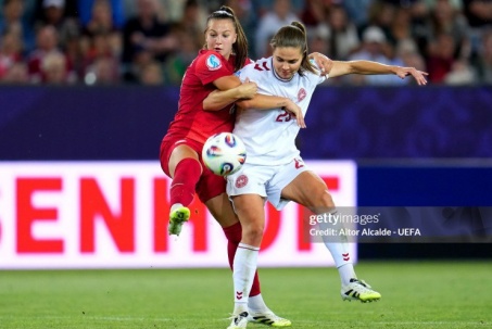 Video bóng đá ĐT nữ Ba Lan - Đan Mạch: Rượt đuổi 5 bàn, sao Barca - Real lập công (EURO nữ)