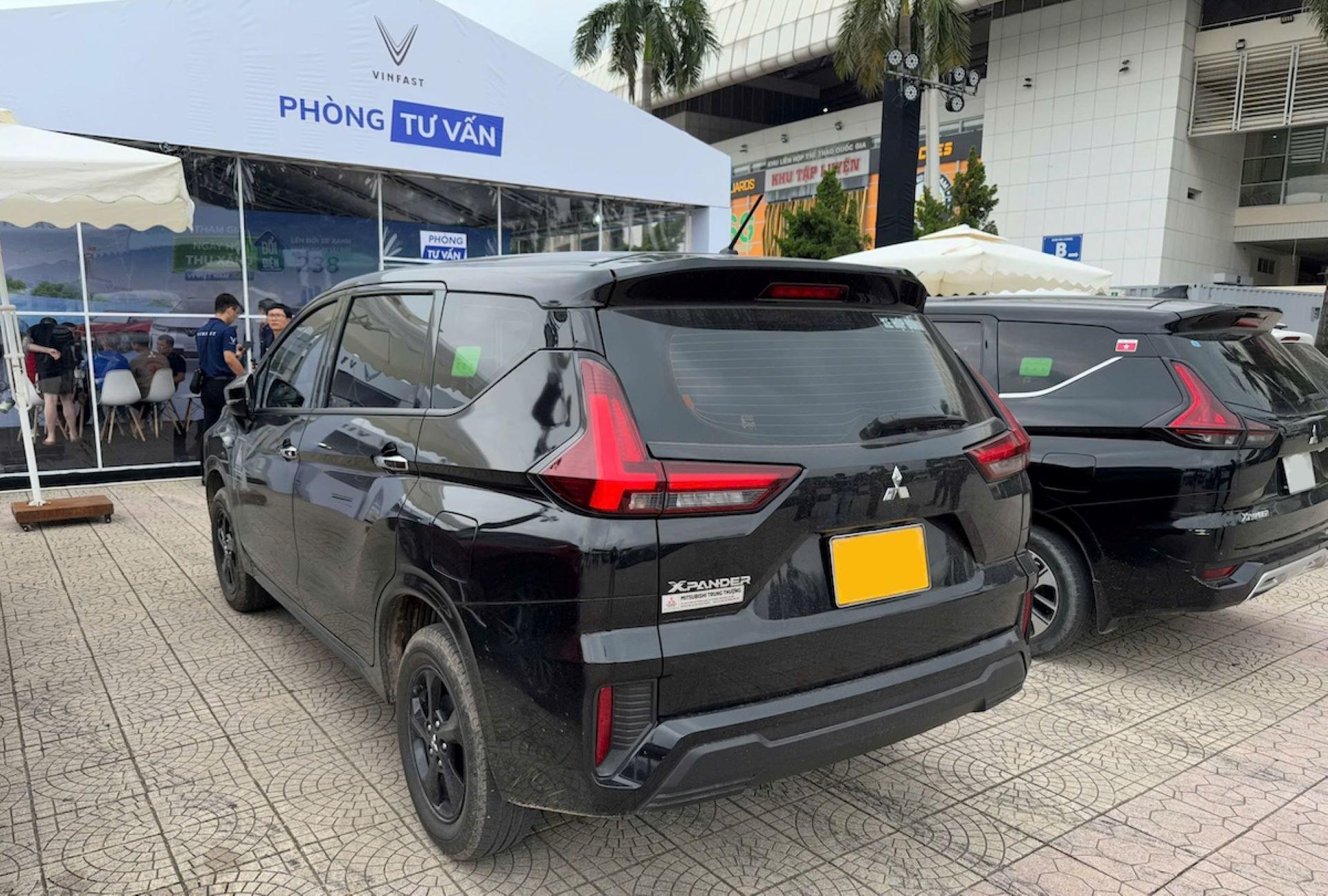 Anh Phạm Xuân Cương mang tới sự kiện chiếc Mitsubishi Xpander để định giá và quyết định lên đời mẫu VinFast Limo Green