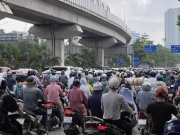 Các tuyến phố sẽ cấm xe máy chạy xăng lưu thông ở khu vực nội đô Hà Nội