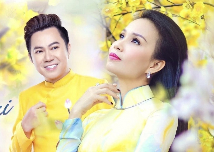 Quốc Đại cho biết ca sĩ nữ anh song ca ăn ý nhất là Cẩm Ly. Ảnh: FBNV.