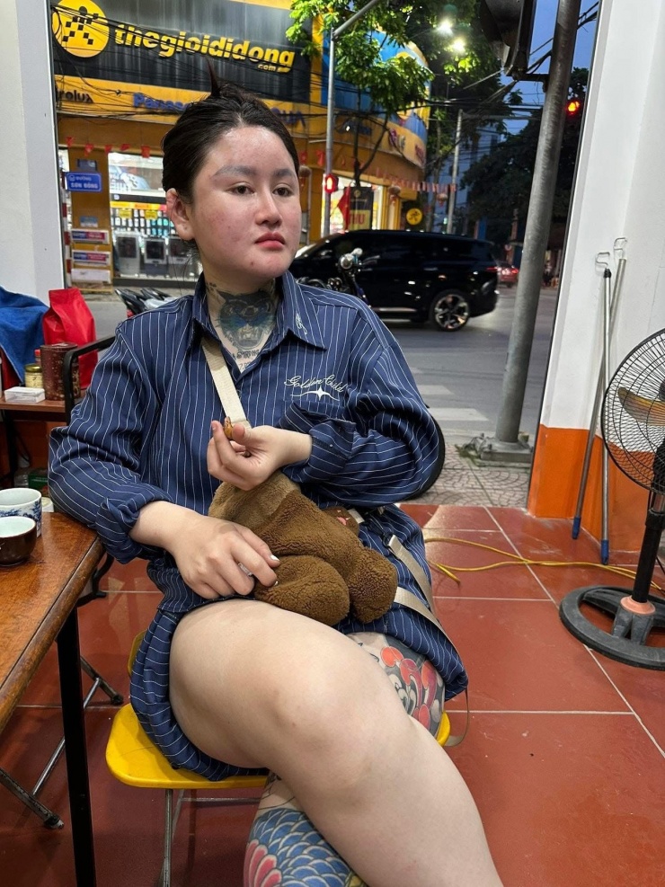 Hình ảnh Ngân Baby trước khi bị tạm giữ.