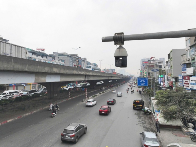 Hệ thống camera trên đường phố Hà Nội