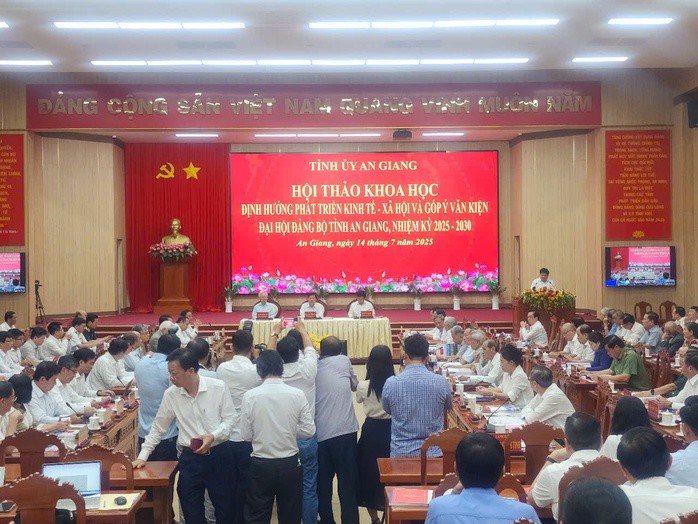 Hội thảo còn tổ chức trực tuyến đến các xã, phường và đặc khu ở tỉnh An Giang