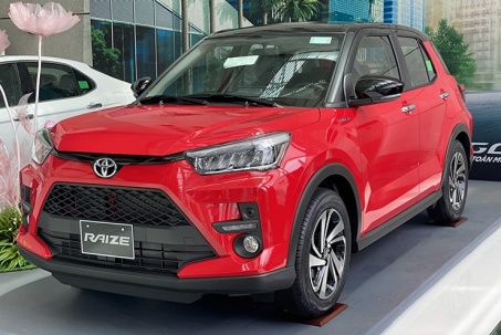 Giá xe Toyota Raize niêm yết và lăn bánh tháng 7/2025