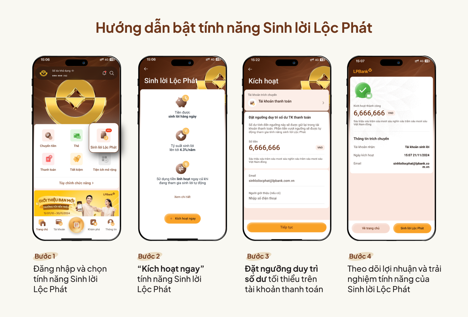 Sinh lời Lộc Phát 2.0: Tài khoản thanh toán “đẻ lãi” tới 4,5%/năm – mức sinh lời tốt nhất thị trường hiện nay - 2