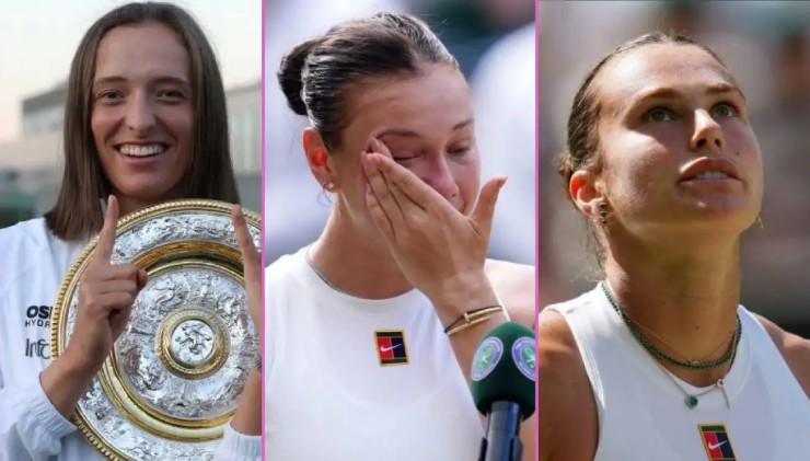 Swiatek (bên trái) lên hạng 3, Anisimova lên hạng 5 WTA