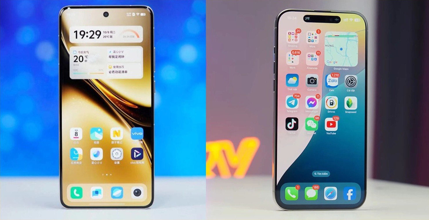 Cả hai thiết bị đều sở hữu những thông số rất cao cấp với tấm nền hiển thị xuất sắc.