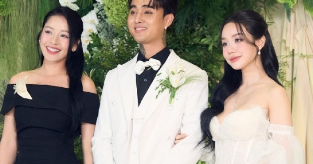 Chi Pu cùng dàn sao dự tiệc cưới Đạt G - Cindy Lư