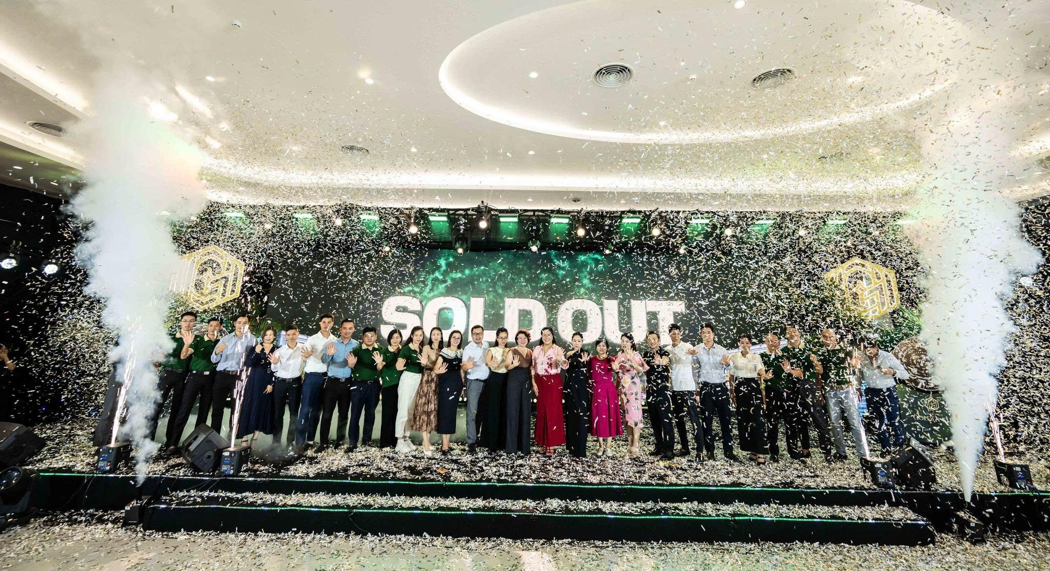 Trong chưa đầy một giờ, toàn bộ sản phẩm bất động sản tại sự kiện đã được giao dịch hết.