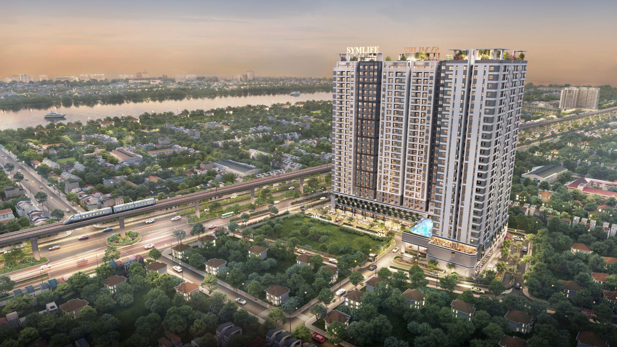 Symlife tọa lạc mặt tiền Quốc Lộ 13 - trung tâm Đông Bắc TPHCM